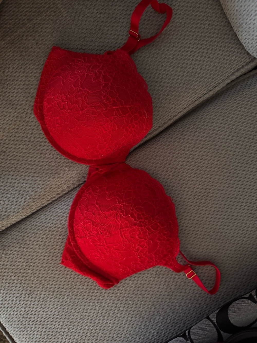 Bundle w/ Red  Lace Push-Up Bra & Nude Push Up Bra - Women Intimates & Sleepwear